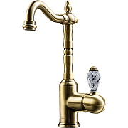 Смеситель для раковины Boheme Crystal 302-CRST бронза