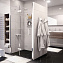 Душевая дверь WASSERKRAFT Aller 10H05LWHITE 200х120см стекло прозрачное