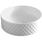 Раковина накладная ArtCeram ROMBO OSL009 01 00 44х44см
