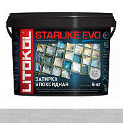 Эпоксидная затирка LITOKOL STARLIKE EVO титановый белый 5кг