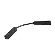 Коннектор Elektrostandard a057214 85099/00 чёрный для однофазного трека