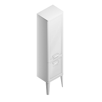 Пенал подвесной KERAMA MARAZZI Pompei PO.N.150.WHT 33х43х180см белый глянцевый