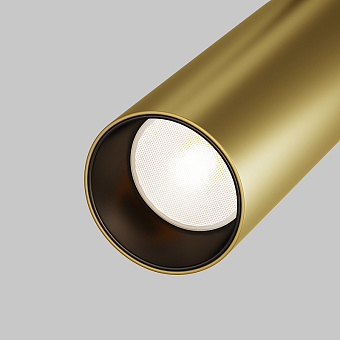 Магнитный трековый светильник Maytoni Focus LED TR032-2-12W4K-S-MG 12Вт LED матовое золото