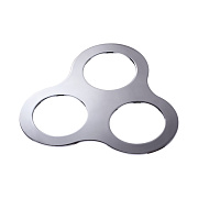 Рамка Novotech 358246 195х182мм хром