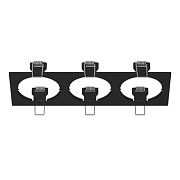 Рамка Lightstar 217537 254х90мм чёрный