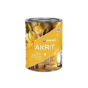 Краска универсальная матовая Eskaro Akrit 4 Белый основа A 0,95л