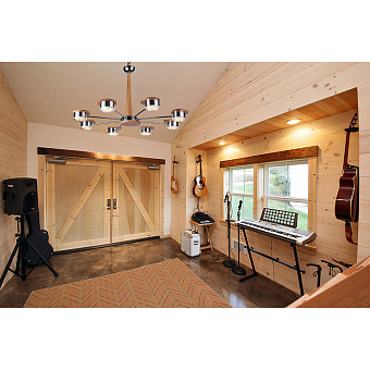 Люстра подвесная Lucia Tucci NATURA 069.8 40Вт 8 лампочек LED