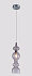 Светильник подвесной CRYSTAL LUX IRIS IRIS SP1 A SMOKE 60Вт E14