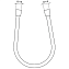 Душевой шланг IDEAL STANDARD A4109A2 175см Brushed Gold
