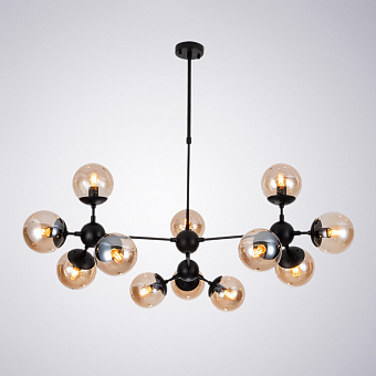 Люстра подвесная Arte Lamp BOLLA A1664SP-12BK 60Вт 12 лампочек E14