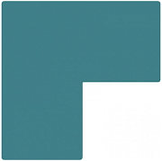 Матовый керамогранит WOW Elle Floor 121193 TEAL 18,5х18,5см 0,363кв.м.