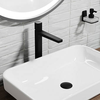 Смеситель для раковины WASSERKRAFT Nuthe 9100 9103H чёрный