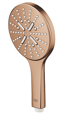 Ручной душ GROHE Rainshower SmartActive 130 26574DL0 медь