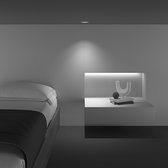 Светильник точечный встраиваемый Maytoni Yin DL031-L12W4K-W 12Вт LED