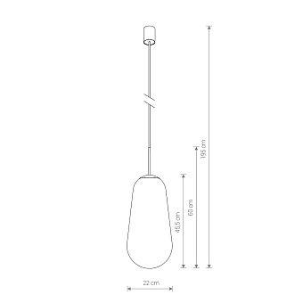 Светильник подвесной Nowodvorski Pear L 8671 40Вт E27