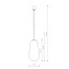 Светильник подвесной Nowodvorski Pear L 8671 40Вт E27