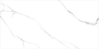 Полированный керамогранит Global Tile Romantic_GT GT120607603PR/30 белый 60х120см 2,16кв.м.