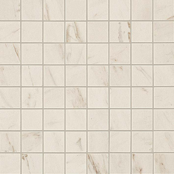 Керамическая мозаика Atlas Concord Италия Marvel Pro ADQK Cremo Delicato Mosaico Matt 30х30см 0,9кв.м.