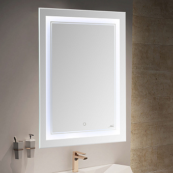 Зеркало MELANA MLN-LED036 60х80см с подсветкой