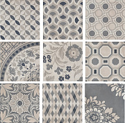 Матовый керамогранит KERAMA MARAZZI Коллиано SG914500N орнамент беж 30х30см 1,44кв.м.