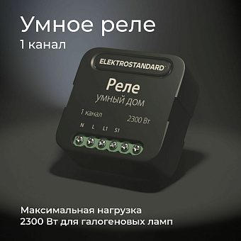 Wi-Fi реле Elektrostandard 76006/00