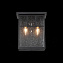 Светильник фасадный ST Luce GLAZGO SL079.401.02 120Вт IP20 E14 тёмный кофе