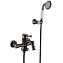 Смеситель для ванны LEMARK Peretto LM6302RB чёрный кофе