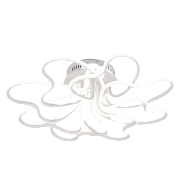 Светильник потолочный Eurosvet Floret 90235/8 белый Smart 210Вт LED
