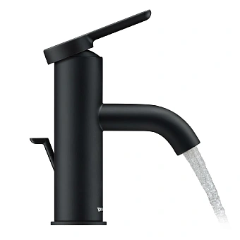 Смеситель для раковины Duravit C.1 C11010001046 чёрный матовый