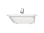 Ванна каменная SALINI ORNELLA 102322MRH 179,5х79,5см встраиваемая