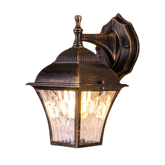 Светильник ландшафтный Elektrostandard Apus a043112 GL 1009D 40Вт IP33 E27 чёрное золото