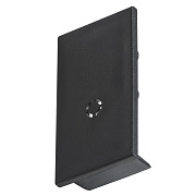 Заглушка шинопровода Lightstar 505167 матовый чёрный для однофазного трека