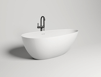 Ванна каменная SALINI PAOLA 101612G S-Sense глянцевая 172х82см отдельностоящая