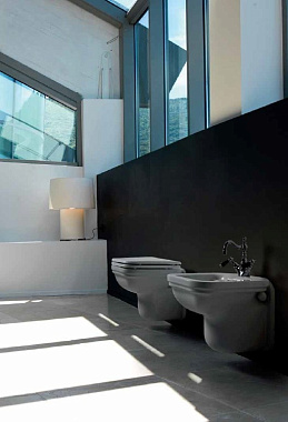 Унитаз подвесной Kerasan Waldorf 411501 без сиденья