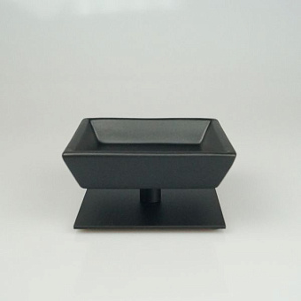 Мыльница Stil Haus Urania 616(23-NEOP) чёрный матовый