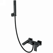 Смеситель для ванны Boheme Qubic 473-B чёрный