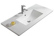 Раковина столешница MELANA 9070E-805 71х47см