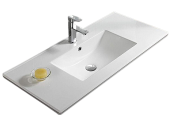 Раковина столешница MELANA 9070E-805 71х47см