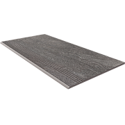 Плитка для ступеней ESTIMA Tramontana Steptrade/TN02_NR/30x60x10 Anthracite 30х60см 1,08кв.м. неполированная