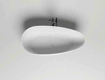 Ванна каменная SALINI PAOLA 101612G S-Sense глянцевая 172х82см отдельностоящая