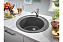 Мойка кухонная GROHE K200 31656AT0 51х51см серый гранит