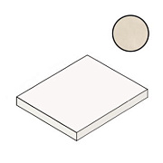 Плитка для ступеней Atlas Concord Италия Boost Pro A3C3 Ivory Scalino Angolare 33х33см 0,109кв.м. неполированная