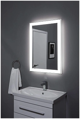 Зеркало AQUANET Алассио NEW 249346 85х90см с подсветкой