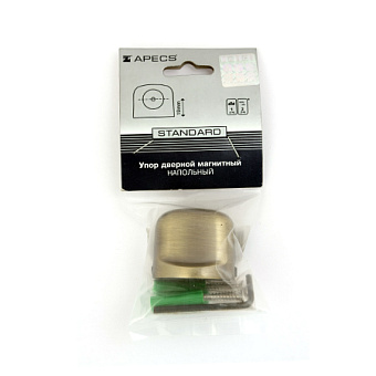 Стопор дверной APECS DS 2751-M-AB бронза