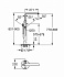 Смеситель для ванны GROHE Lineare New 23792001 хром