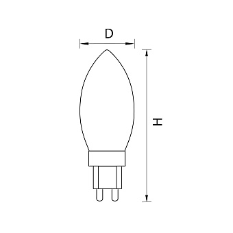 Светодиодная лампа Lightstar 940474 G9 5Вт 4000К