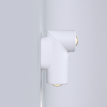 Светильник ландшафтный Elektrostandard Gira a056269 35127/D 10Вт IP65 GU10 белый