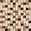 Мозаика PIXEL Каменная PIX269 Emperador Dark/Light/Crema Nova мрамор 30,5х30,5см 0,93кв.м.