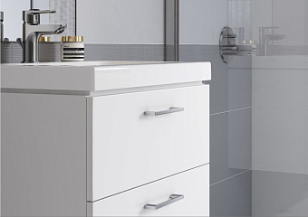 Тумба под раковину подвесная CERSANIT LARA SZ-LARA-CO80-Wh 46х80х46см