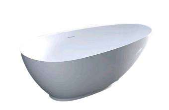 Ванна каменная SALINI PAOLA 101512G S-Sense глянцевая 172х82,5см отдельностоящая